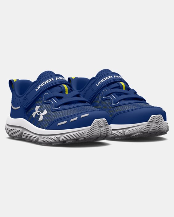 Boys' Infant UA Assert 10 AC Running Shoes, Blue, pdpMainDesktop image number 3